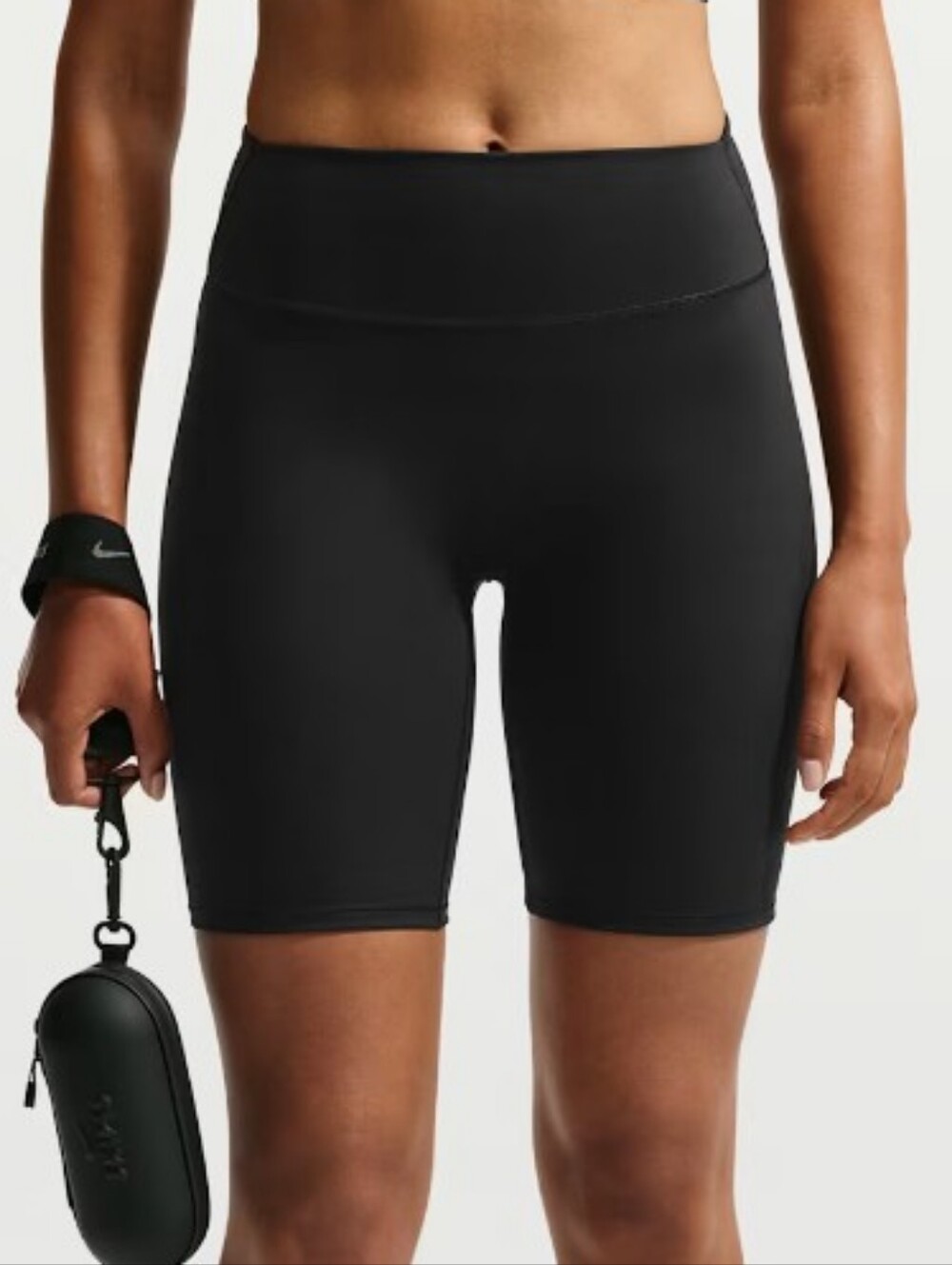 NikeSKIMS Matte, Women's High-Waisted 7" Biker Shorts, Large